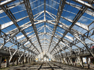 Structure hall exposition kampot